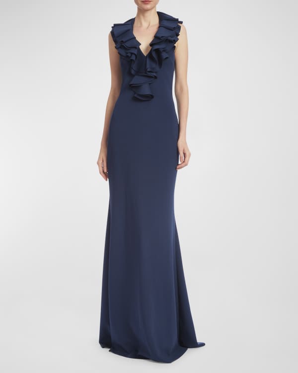 Racerback evening deals gown