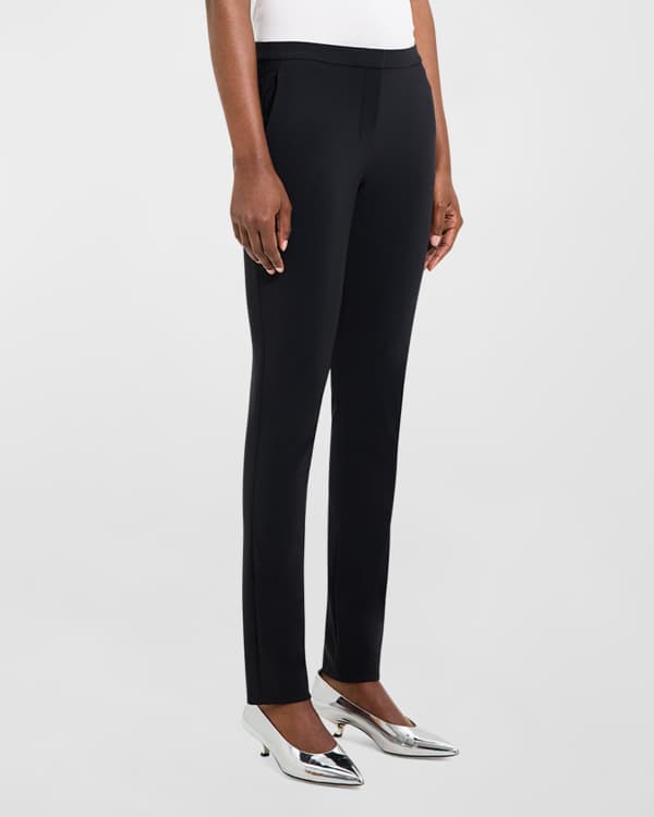 Theory Split-Hem Scuba Leggings