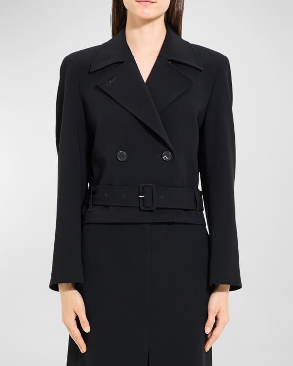 Theory Women's Crepe Staple Blazer, Geranium at  Women's