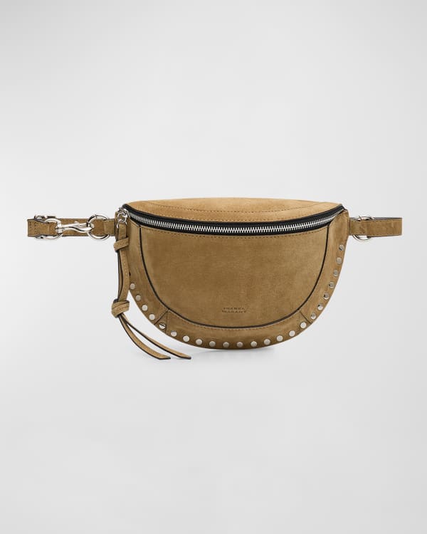 Jil Sander Moon Small Zip Leather Belt Bag | Neiman Marcus