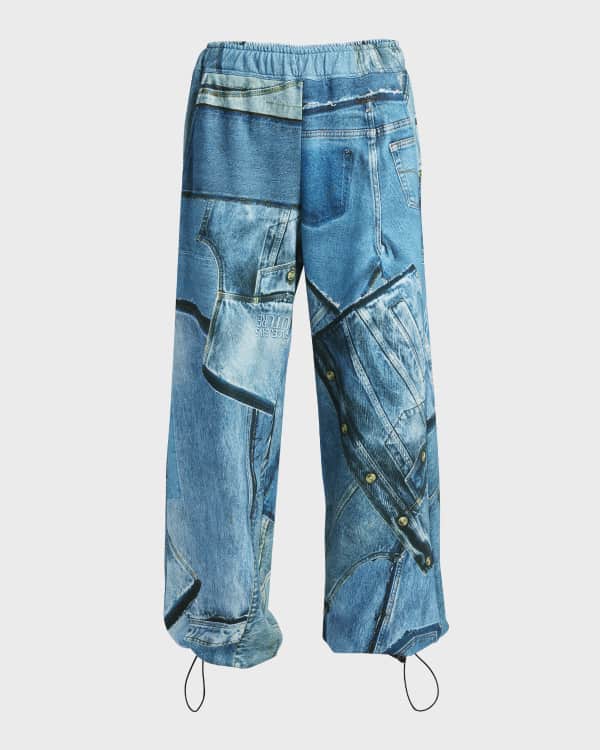ATM Anthony Thomas Melillo Pleated Front Silk Jogger Pants