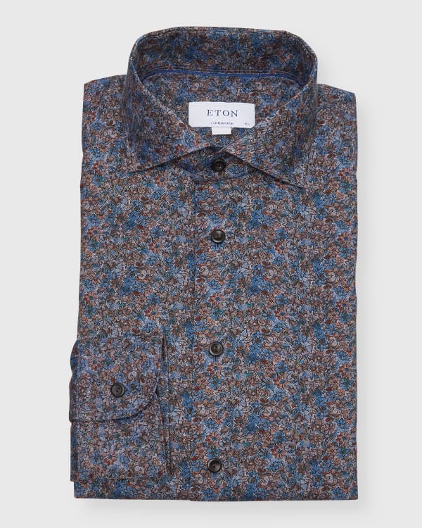 Hearth of the Earth Men's Casual Dress Shirt