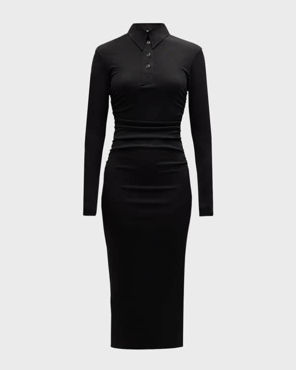 MM6 Maison Margiela Hooded Sweatshirt Dress | Neiman Marcus