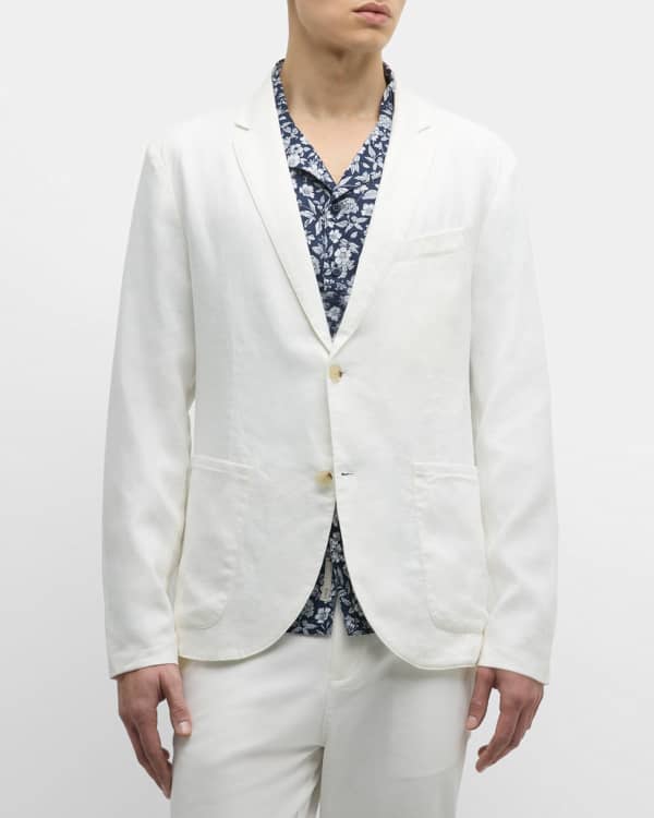 Canvas cheap blazer mens