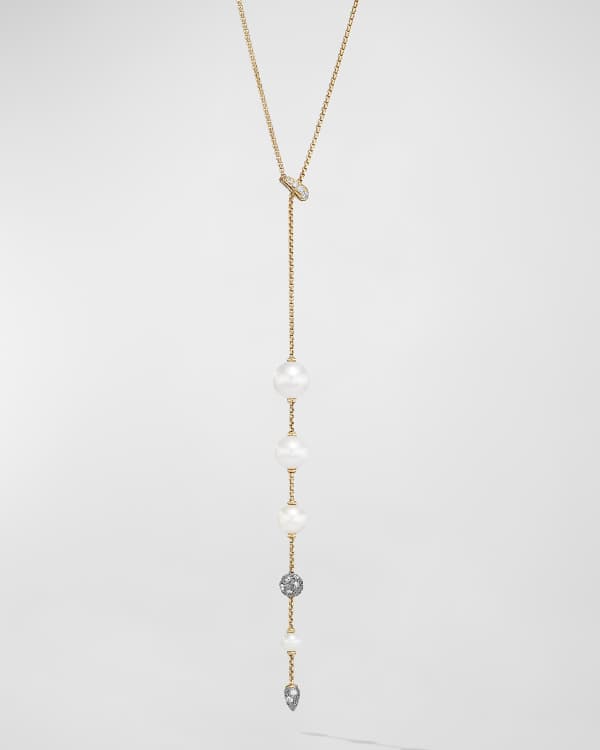 BRINKER & ELIZA Joni Pearl Y-Drop Necklace | Neiman Marcus