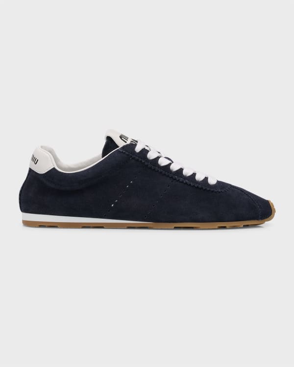 Miu Miu Nylon Tech Platform Sneakers Neiman Marcus