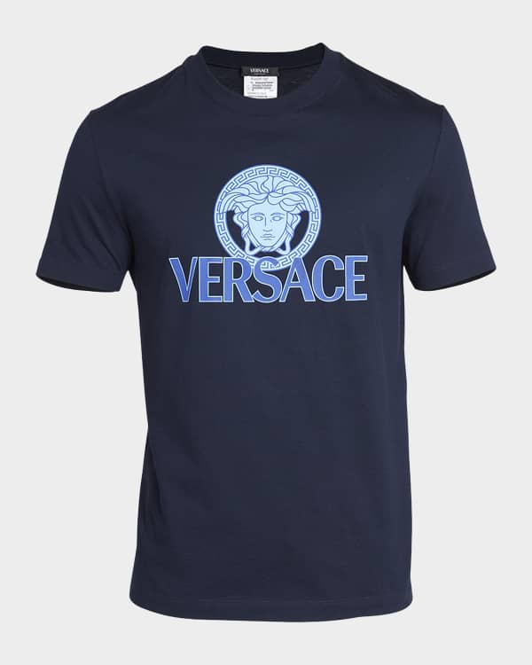 Versace statue print t shirt online
