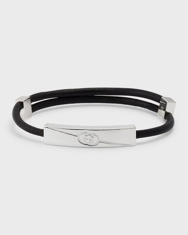 GUCCI (グッチ) GG Bee Engraved Bracelet Gucci GG and Bee Engraved Cuff Bracelet