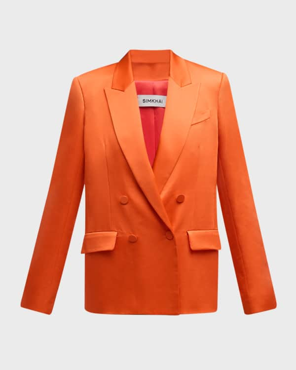 SIMKHAI Shauna Structured Bolero Jacket | Neiman Marcus