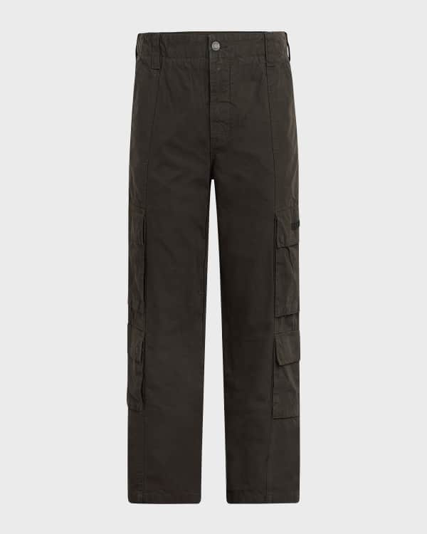 Stone Island Men's Elastic-Waist Cargo Pants | Neiman Marcus