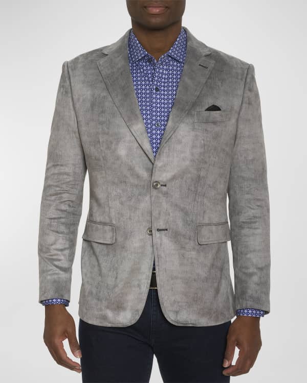 Robert Graham Men's Uptown XV Wool Sport Jacket | Neiman Marcus