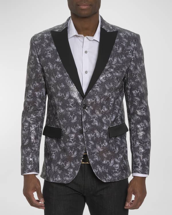 Robert Graham Men's Uptown XV Wool Sport Jacket | Neiman Marcus