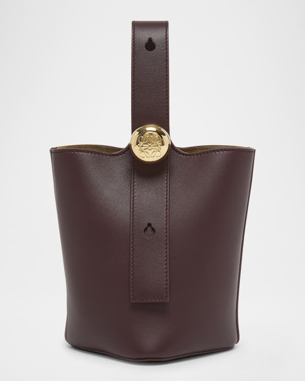 Loewe x Suna Fujita Pebble Mini Hamster Bucket Bag in Napa Leather
