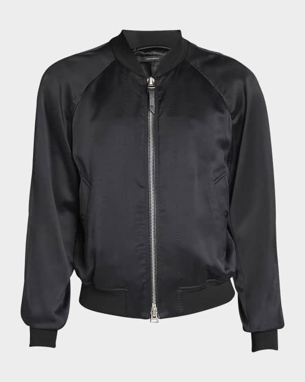 Isaia leather jacket shop