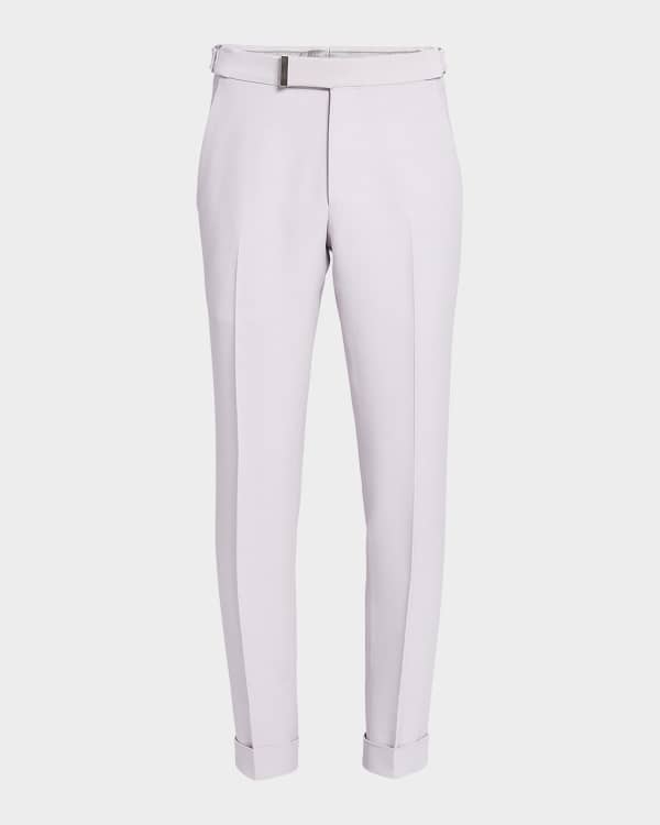 TOM FORD Men's Atticus Drapey Wool-Blend Trousers | Neiman