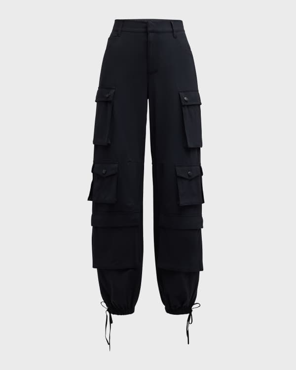 Alice and olivia shop side snap jeans