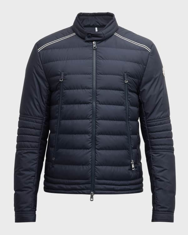 Moncler Men's Cecaud Quilted Down Jacket | Neiman Marcus