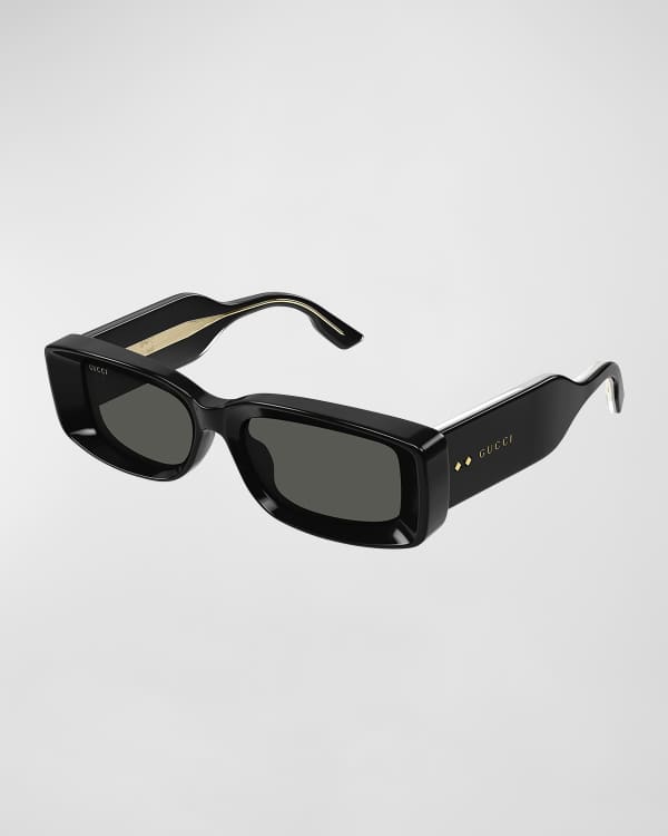Gucci Star Stud Crystal Acetate Cat Eye Sunglasses Neiman Marcus