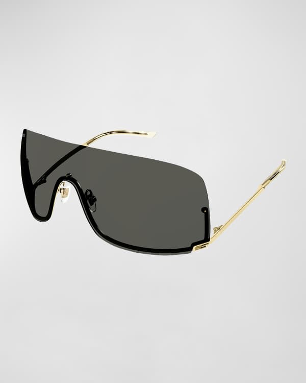 Gucci Rimless Round Metal Sunglasses Neiman Marcus
