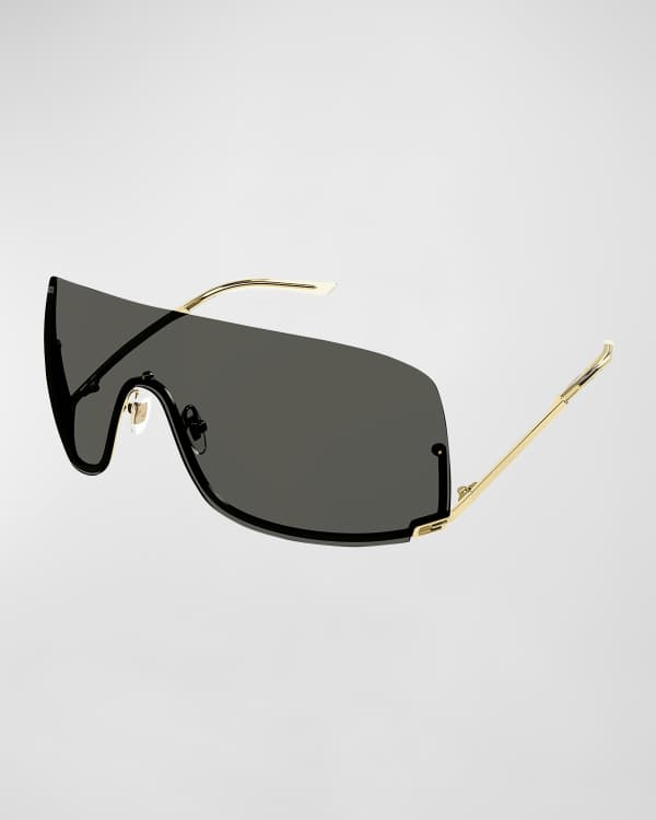 Gucci rimless shield sunglasses sale