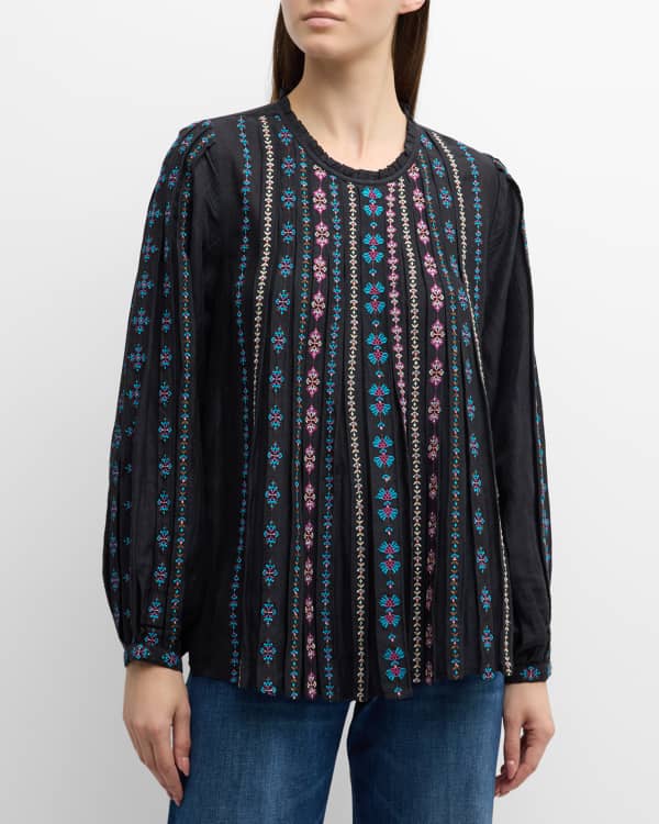 Johnny was callisto velvet swing blouse sales