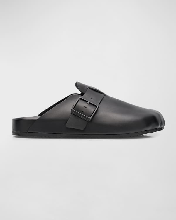 Jil Sander x Birkenstock Men's Berlin Suede Clog Mules