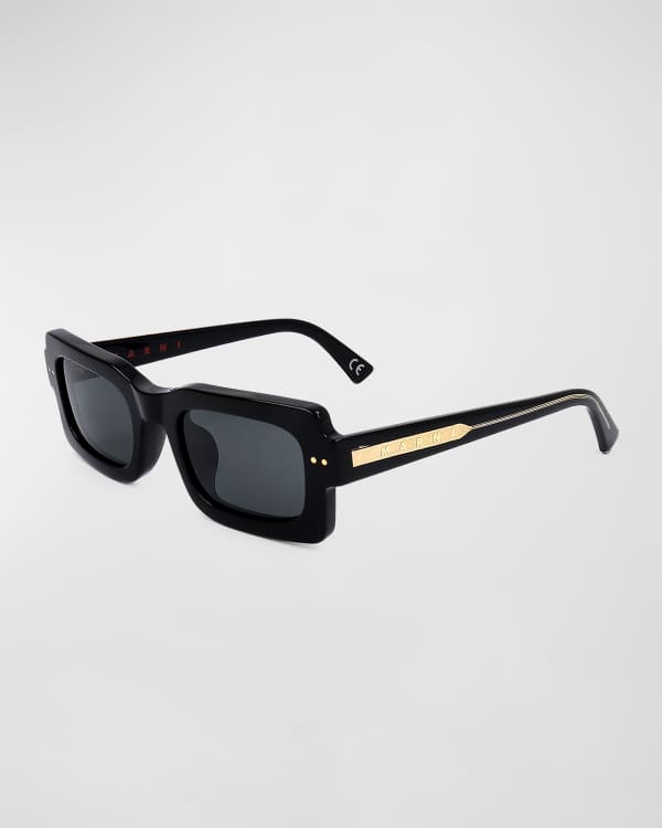 Miu Miu Cut-Out Logo Metal & Plastic Butterfly Sunglasses
