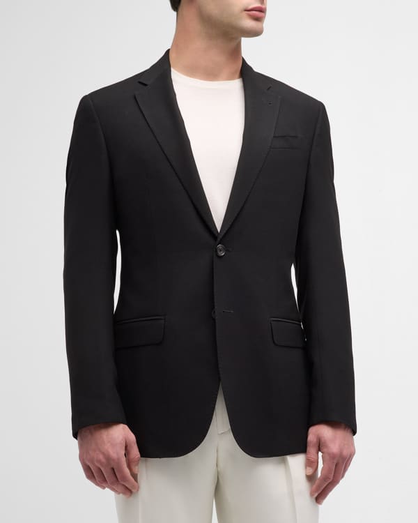 TOM FORD Men's Small Box Wool-Blend Sport Jacket | Neiman Marcus