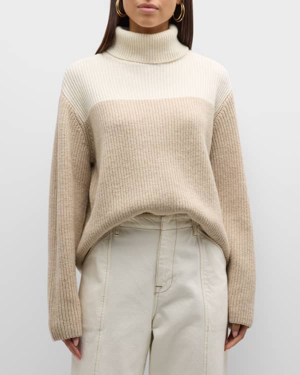 Derek Lam 10 Crosby Marcella Fair Isle Turtleneck Sweater