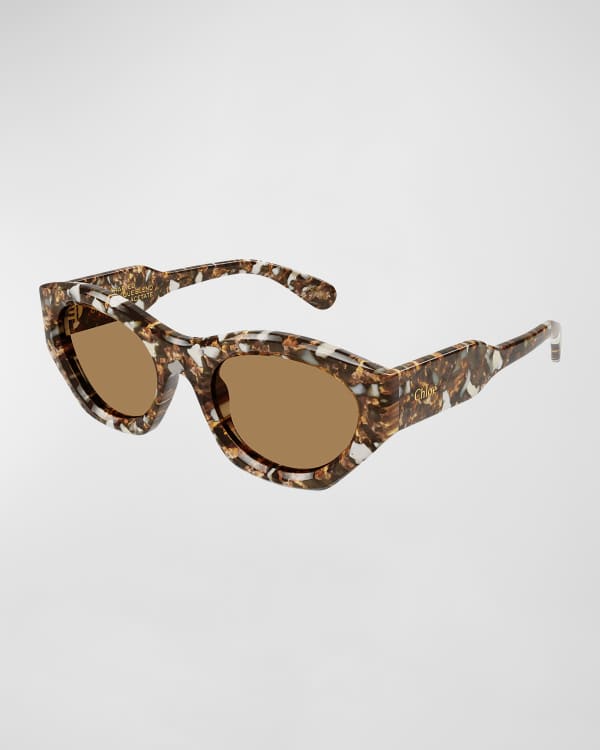 Chloe Cat Eye Acetate Sunglasses | Neiman Marcus