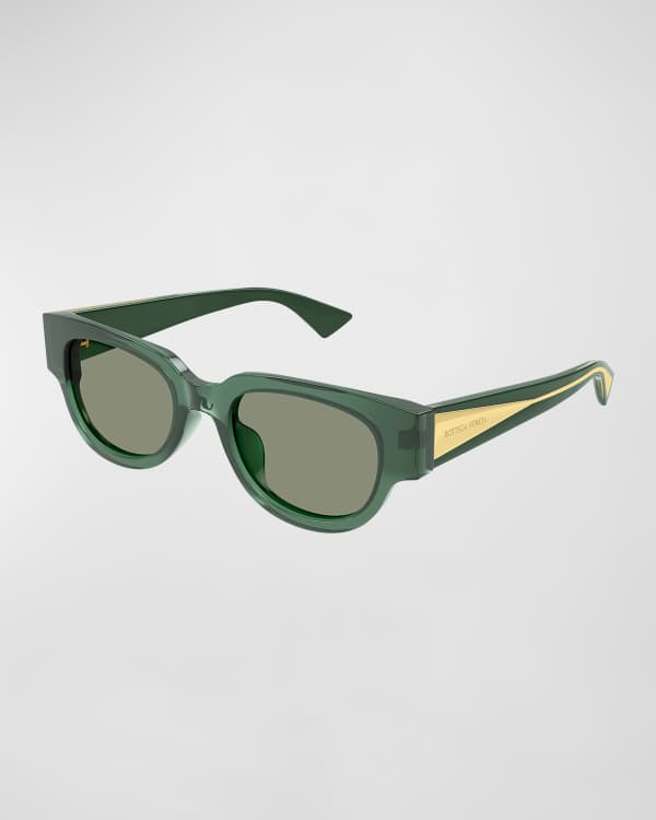 Acetate Cat-Eye Sunglasses