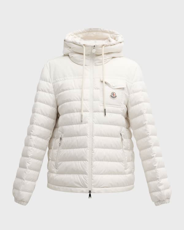 Nina Ricci single-breasted puffer coat - White