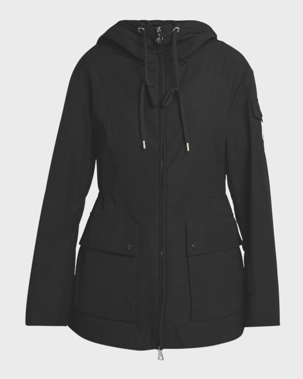 Loewe Water-Resistant Military Parka Jacket w/ Detachable Hood | Neiman  Marcus