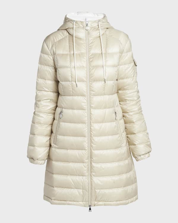 Moncler Fulmarre Faux Fur Long Puffer Coat - Bergdorf Goodman