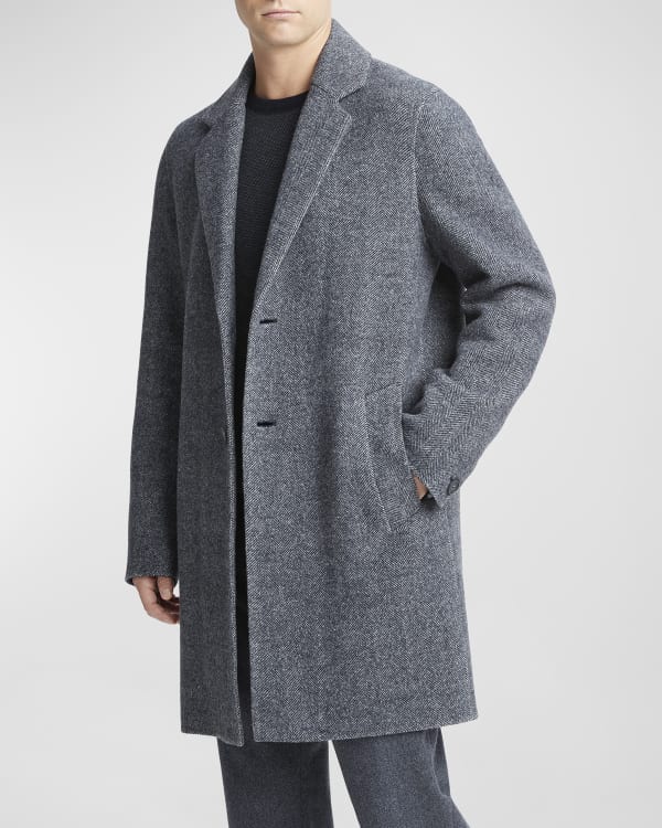 Theory men's wool coat sales
