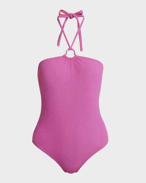 Clover Lewis Dive Halter Neck Mastectomy Swimsuit