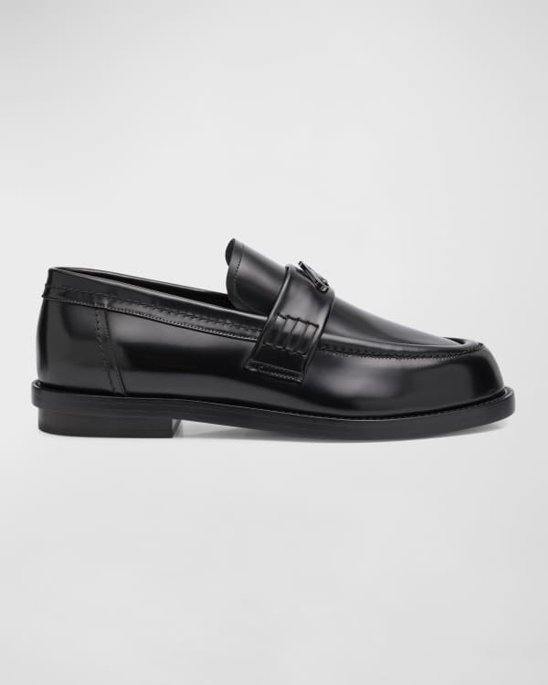 Balmain Men's Unicorn Chunky Penny Loafers | Neiman Marcus