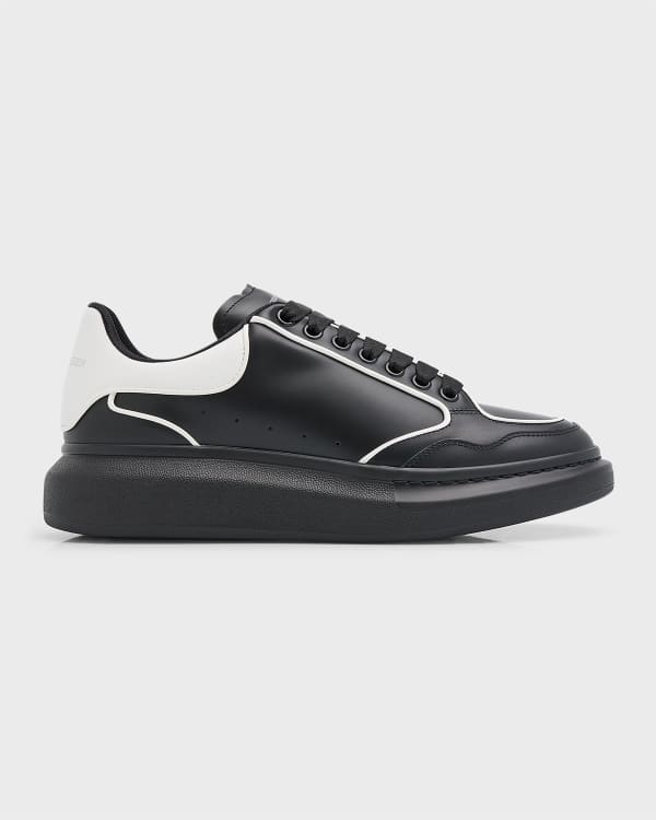 Alexander McQueen Men s Snakeskin Leather Low Top Sneakers