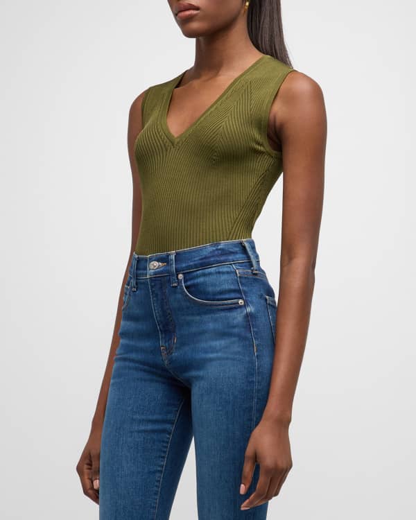 Michael stars ariana flutter sleeve pullover top