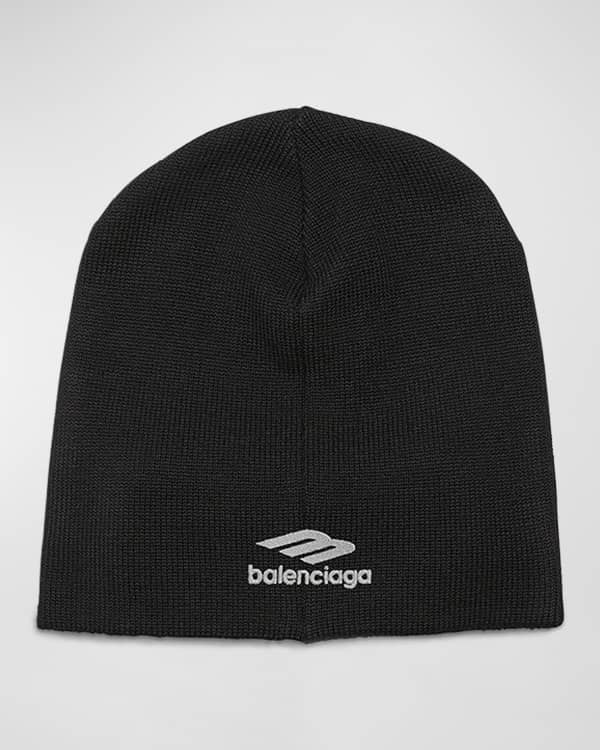 Allover Logo Beanie in Grey