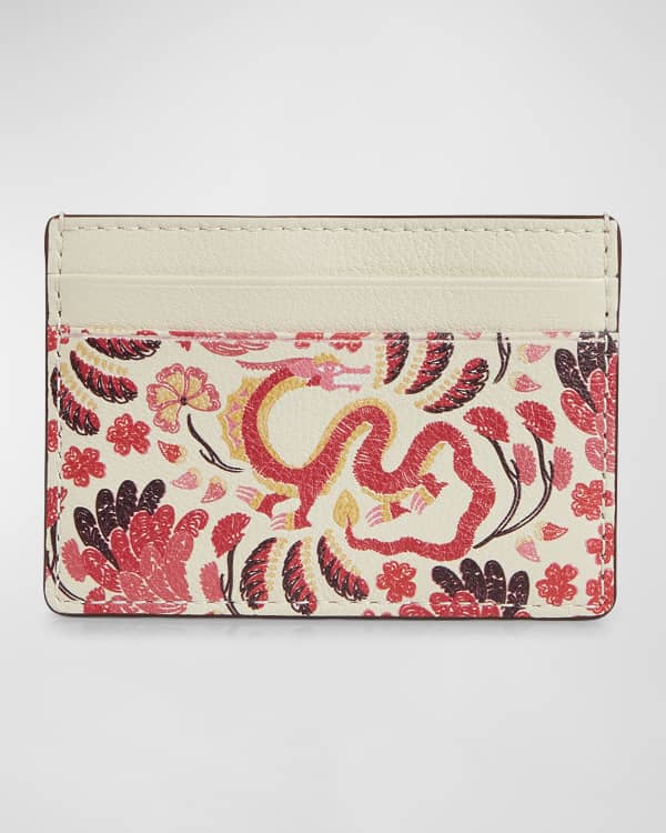 Tory Burch Kira Ruched Recycle Card Case Neiman Marcus