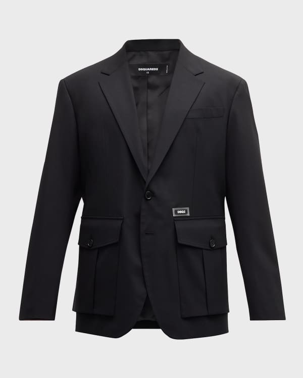 Dsquared2 stretch wool blazer