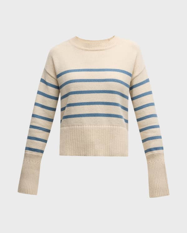 Veronica beard striped sweater sale