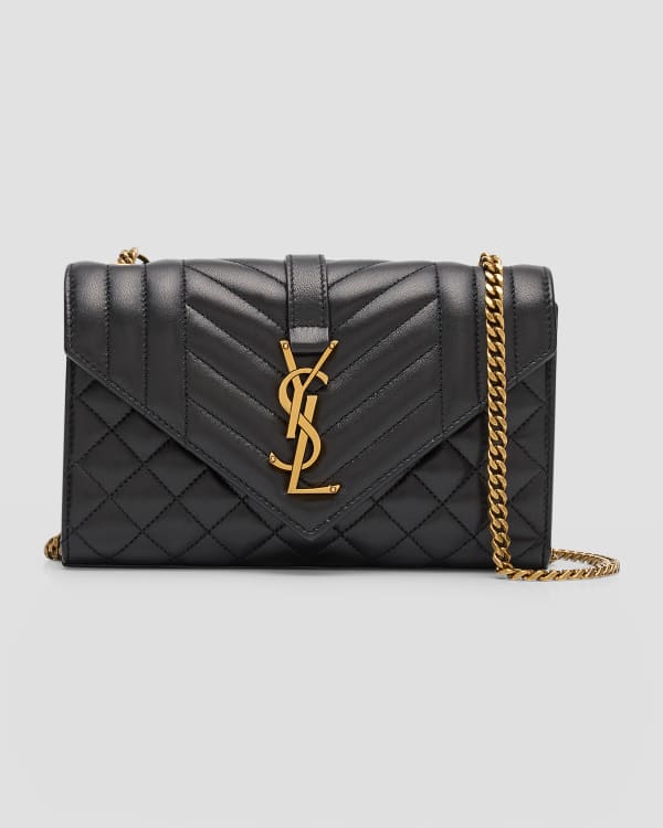 Monogram ysl envelope small chain shoulder bag deals