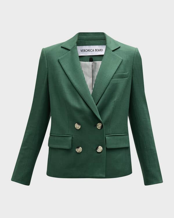 Peserico double-breasted blazer - Green