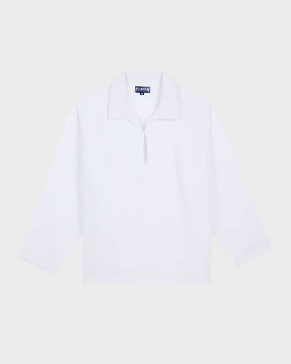 SWIMS Santorini Linen Sport Shirt - White