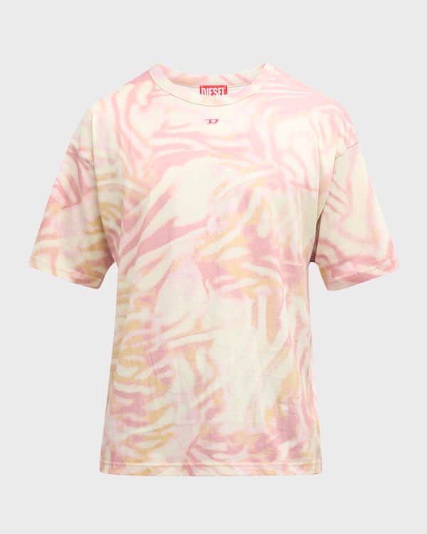 Diesel Men's Sprayed Cotton Jersey T-Shirt | Neiman Marcus