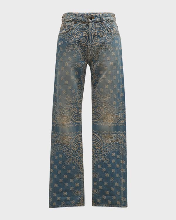 Amiri x Wes Lang Men's Sketch Jeans | Neiman Marcus Amiri x Wes Lang Men's Sketch Jeans | Neiman Marcus