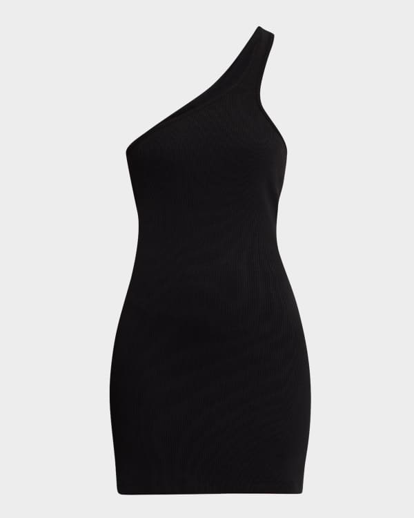 Susana Monaco Square Mesh Mini Bodycon Dress | Neiman Marcus