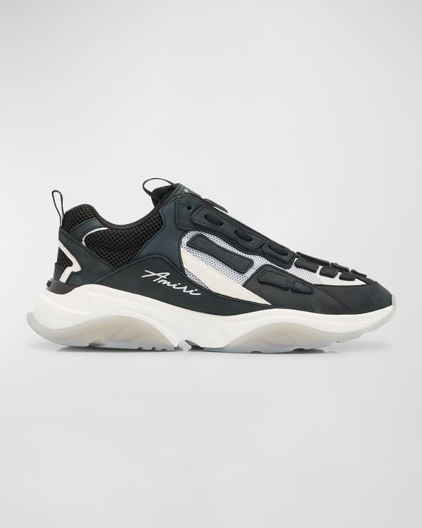 Men's colorblock fusion leather trainer clearance sneakers